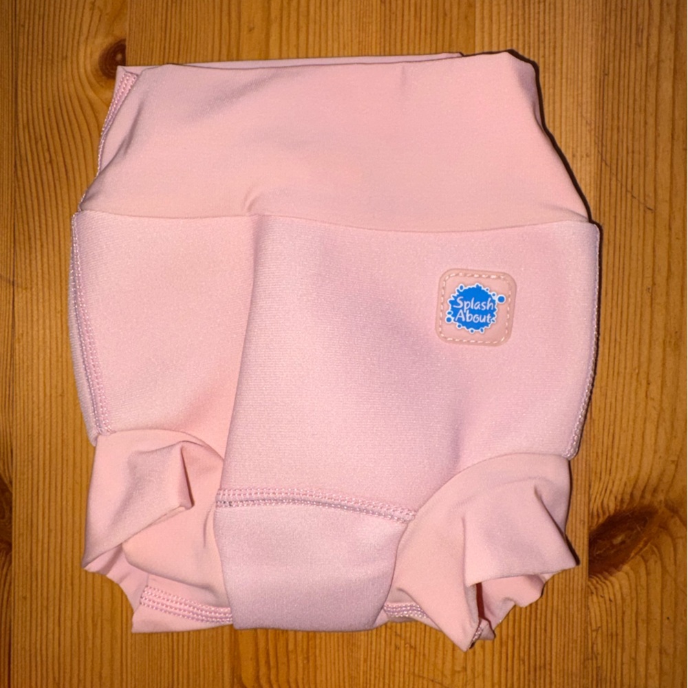 Happy Nappy Splash About Pink Baby Swim Diaper